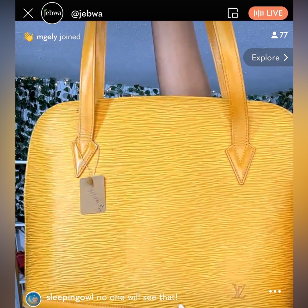 Louis Vuitton Epi Lussac